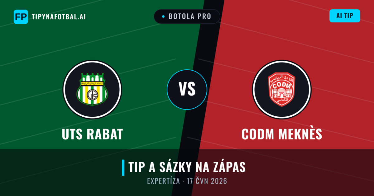 UTS Rabat vs CODM Meknès — předpověď a náhled zápasu