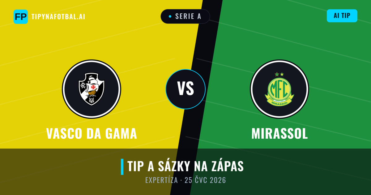 Vasco da Gama vs Mirassol — předpověď a náhled zápasu
