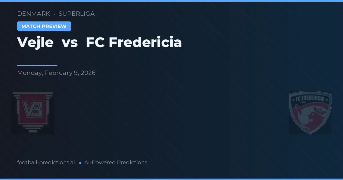 Vejle vs FC Fredericia — předpověď a náhled zápasu