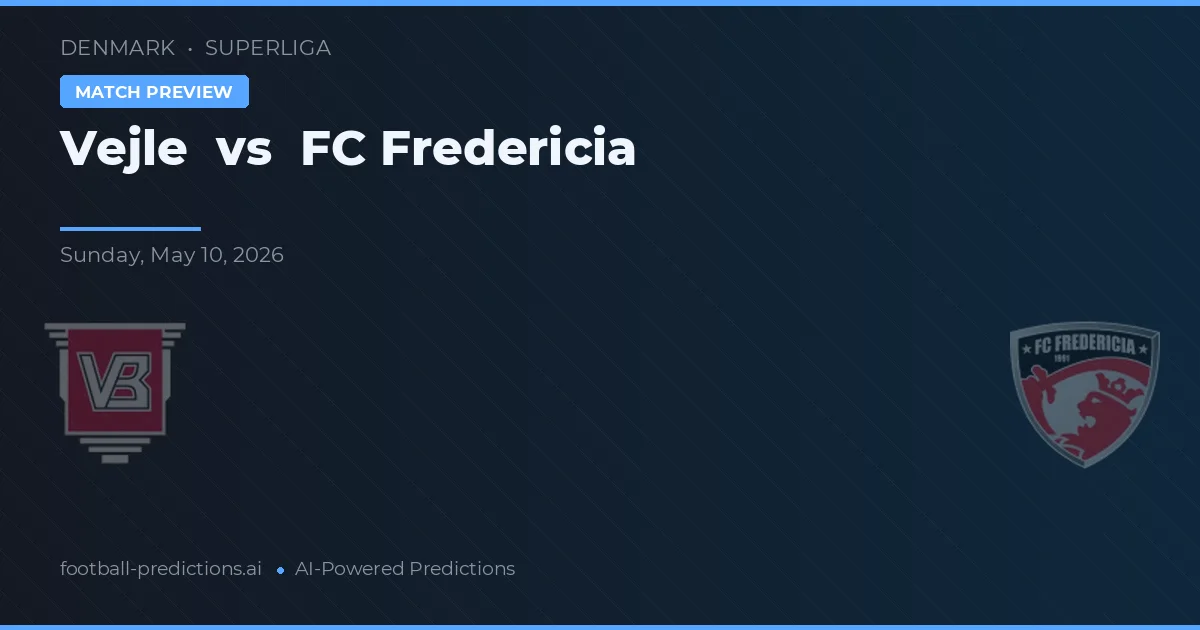 Vejle vs FC Fredericia — předpověď a náhled zápasu