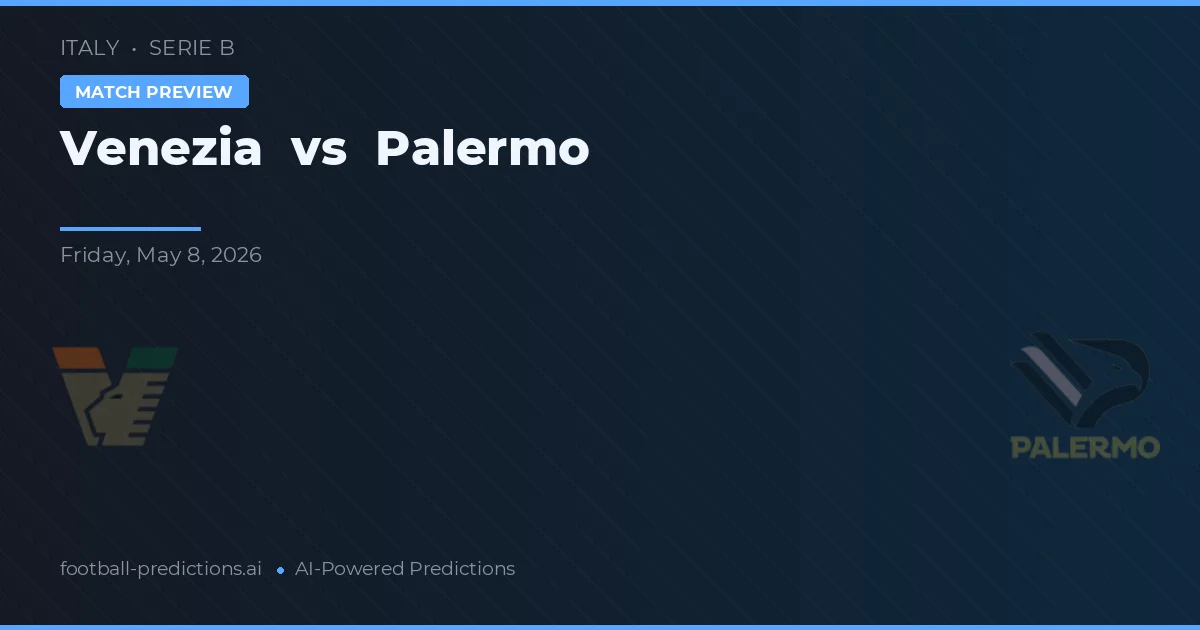Benátky vs Palermo — předpověď a náhled zápasu