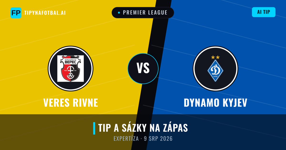 Veres Rivne vs Dynamo Kyjev — předpověď a náhled zápasu