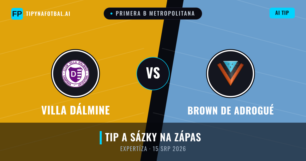 Villa Dálmine vs Brown de Adrogué — předpověď a náhled zápasu