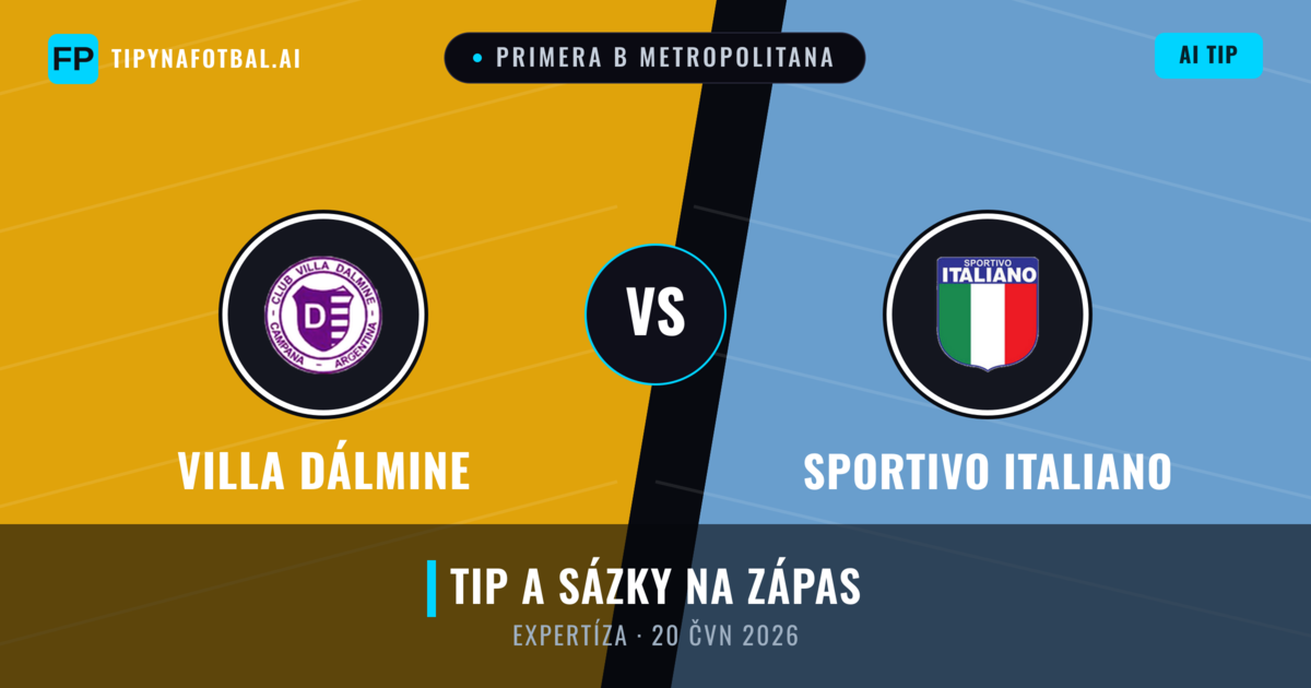 Villa Dálmine vs Sportivo Italiano — předpověď a náhled zápasu