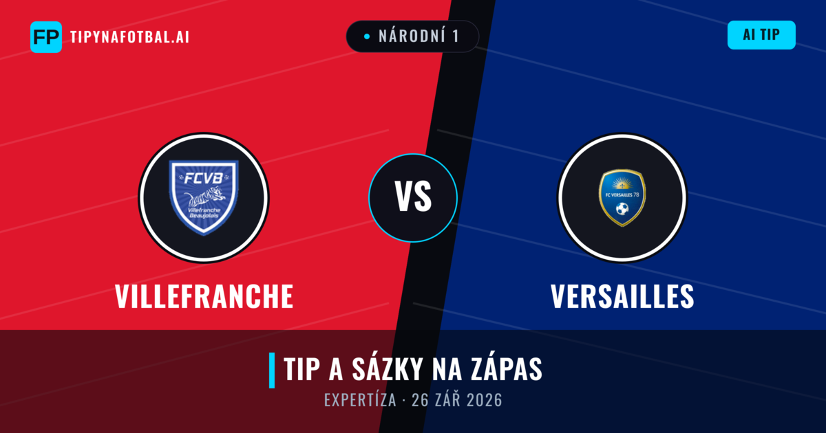 Villefranche vs Versailles — předpověď a náhled zápasu