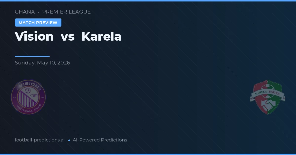 Vision vs Karela — předpověď a náhled zápasu