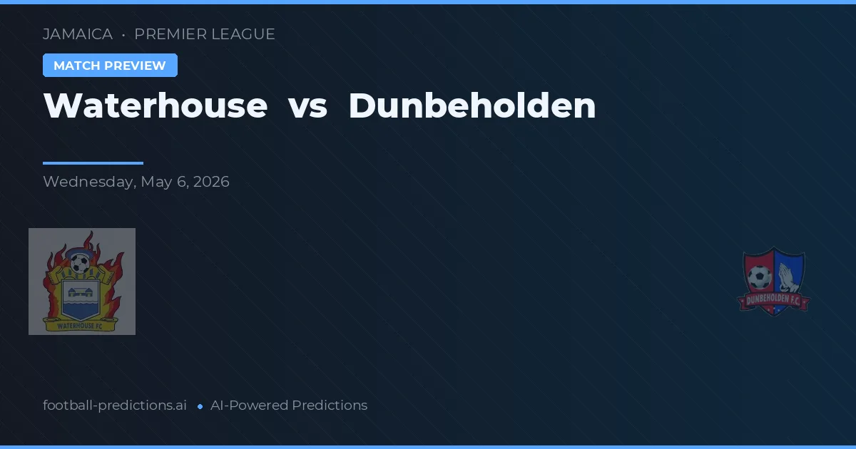 Waterhouse vs Dunbeholden — předpověď a náhled zápasu