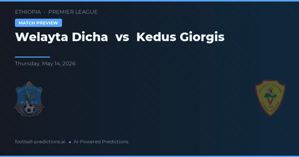 Welayta Dicha vs Kedus Giorgis — předpověď a náhled zápasu