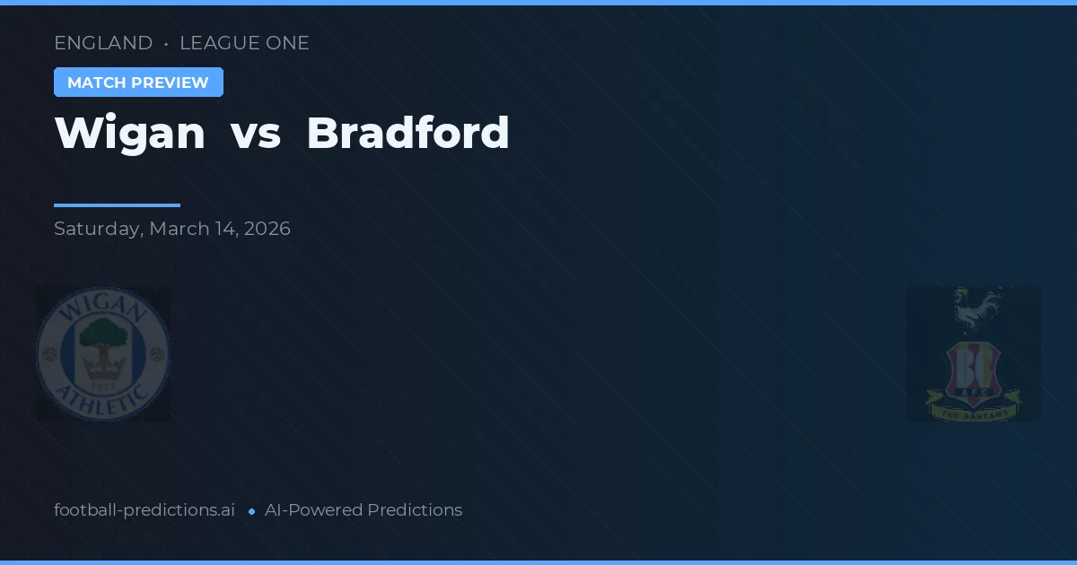 Wigan vs Bradford — předpověď a náhled zápasu
