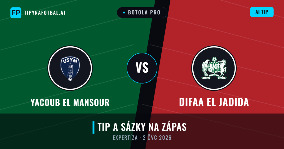 Yacoub El Mansour vs Difaa EL Jadida — předpověď a náhled zápasu