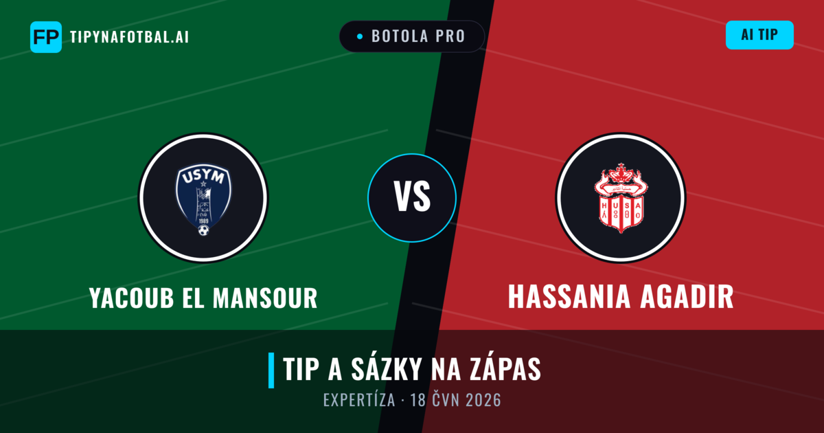 Yacoub El Mansour vs Hassania Agadir — předpověď a náhled zápasu