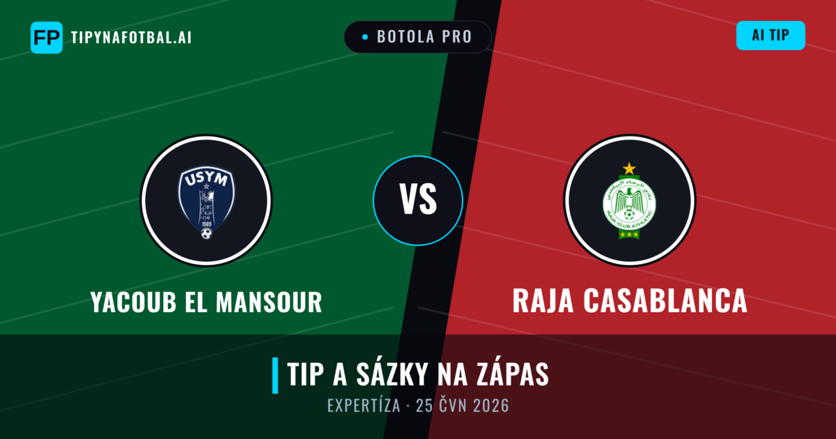 Yacoub El Mansour vs Raja Casablanca — předpověď a náhled zápasu
