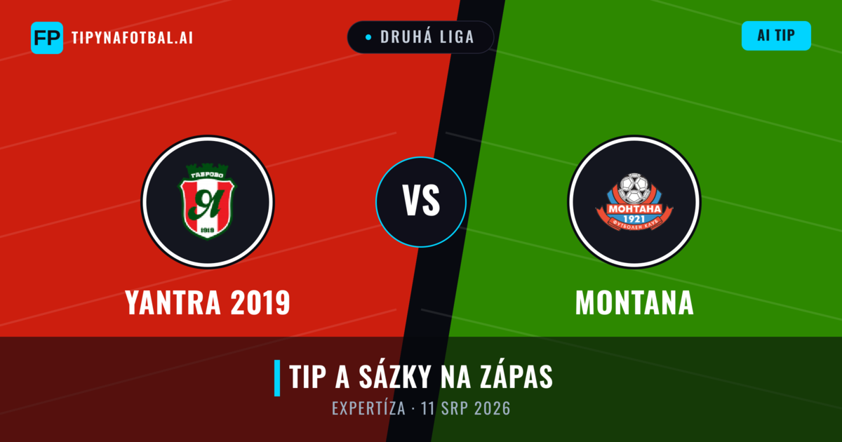 Yantra 2019 vs Montana — předpověď a náhled zápasu