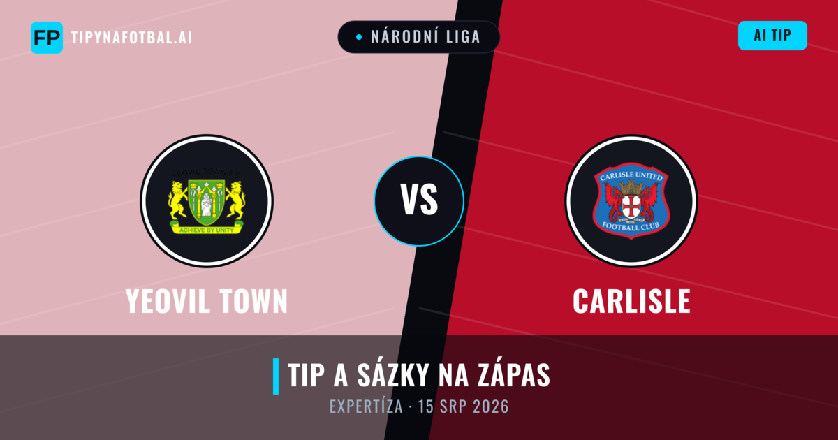 Yeovil Town vs Carlisle — předpověď a náhled zápasu