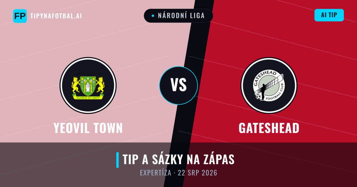 Yeovil Town vs Gateshead — předpověď a náhled zápasu