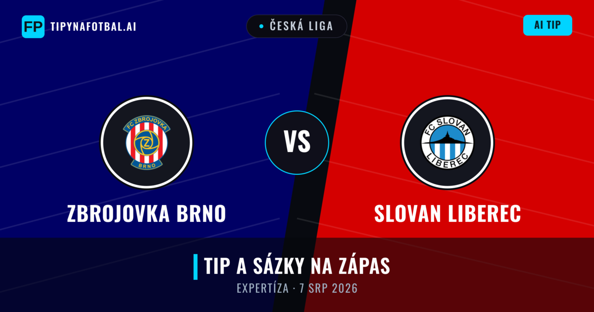 Zbrojovka Brno vs Slovan Liberec — předpověď a náhled zápasu
