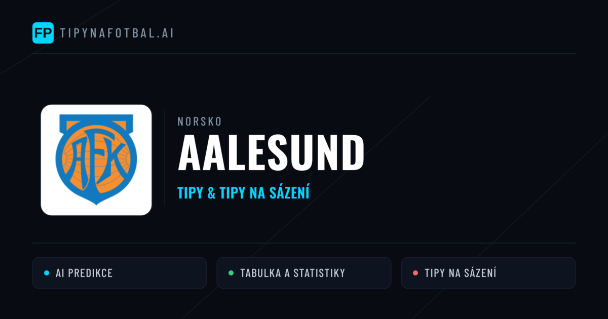 Aalesund Tipy a statistiky