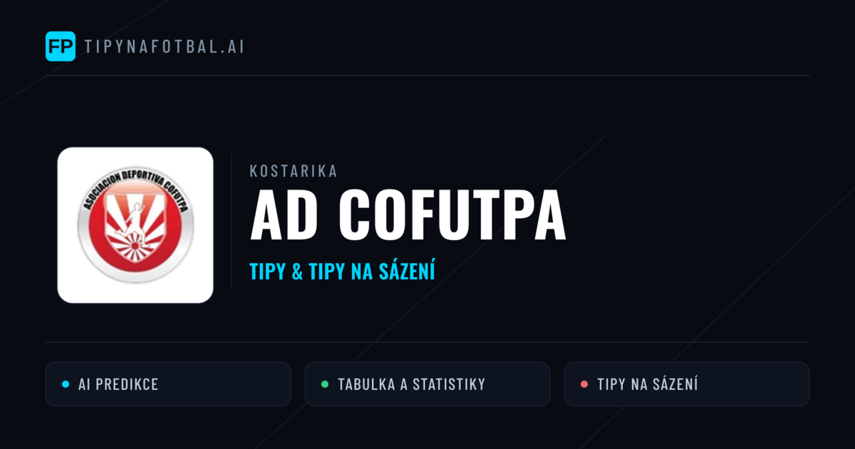 AD Cofutpa Tipy a statistiky