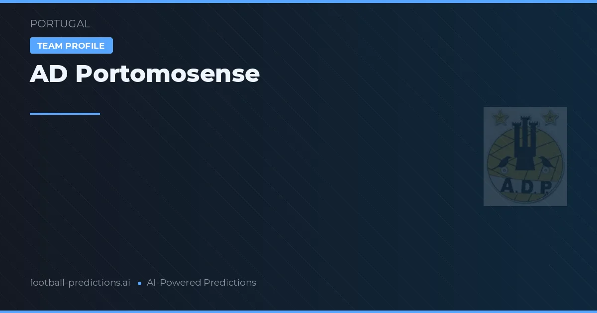 AD Portomosense Tipy a statistiky