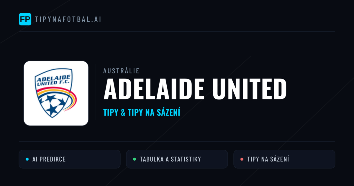 Adelaide United Tipy a statistiky