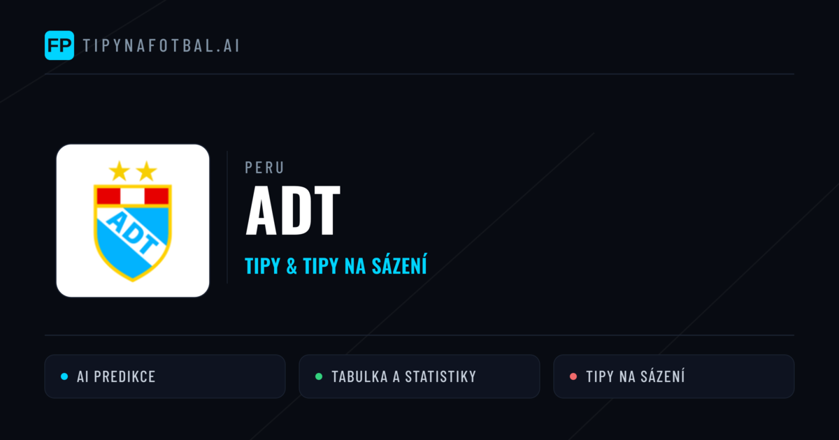 ADT Tipy a statistiky