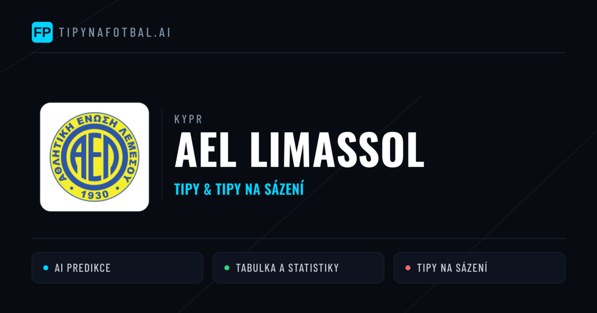 AEL Limassol Tipy a statistiky