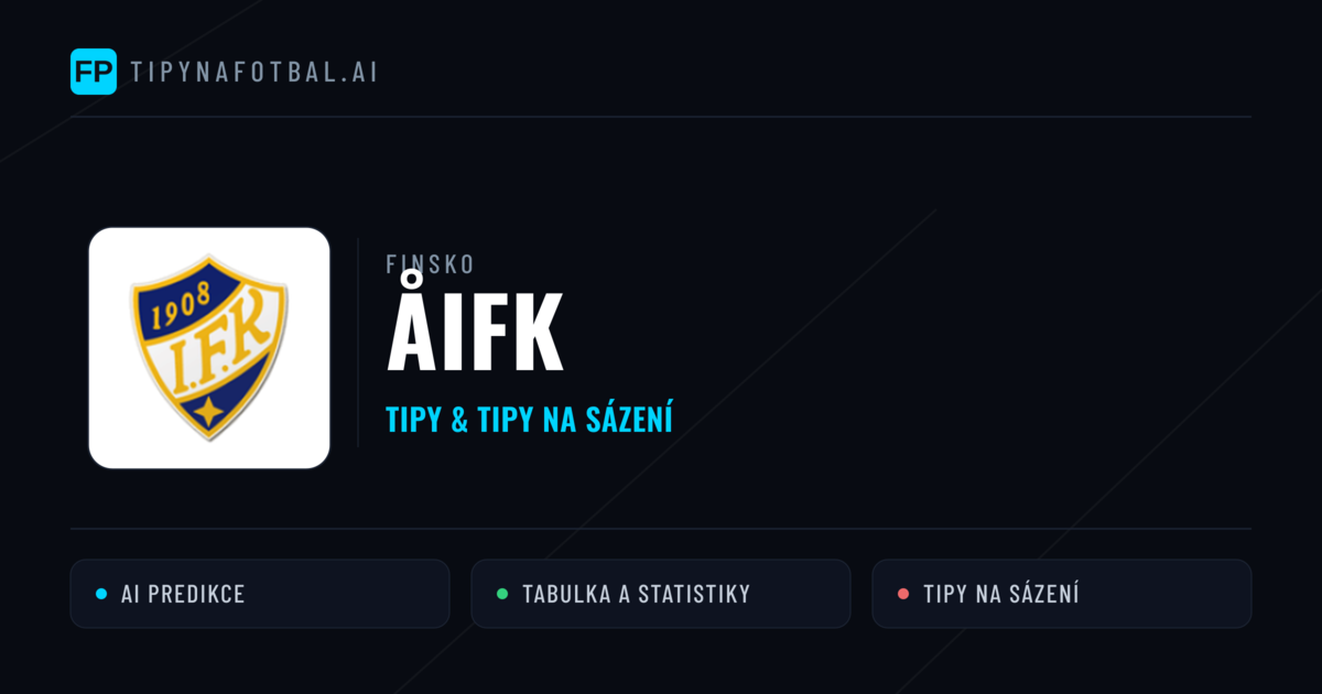 ÅIFK Tipy a statistiky