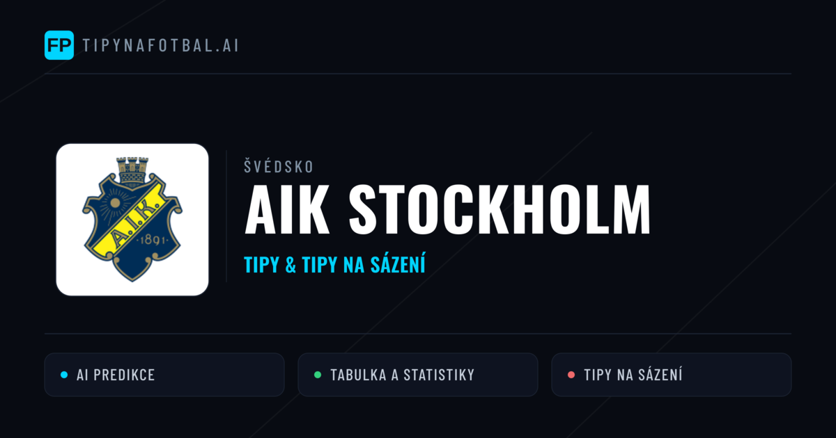 AIK Stockholm Tipy a statistiky