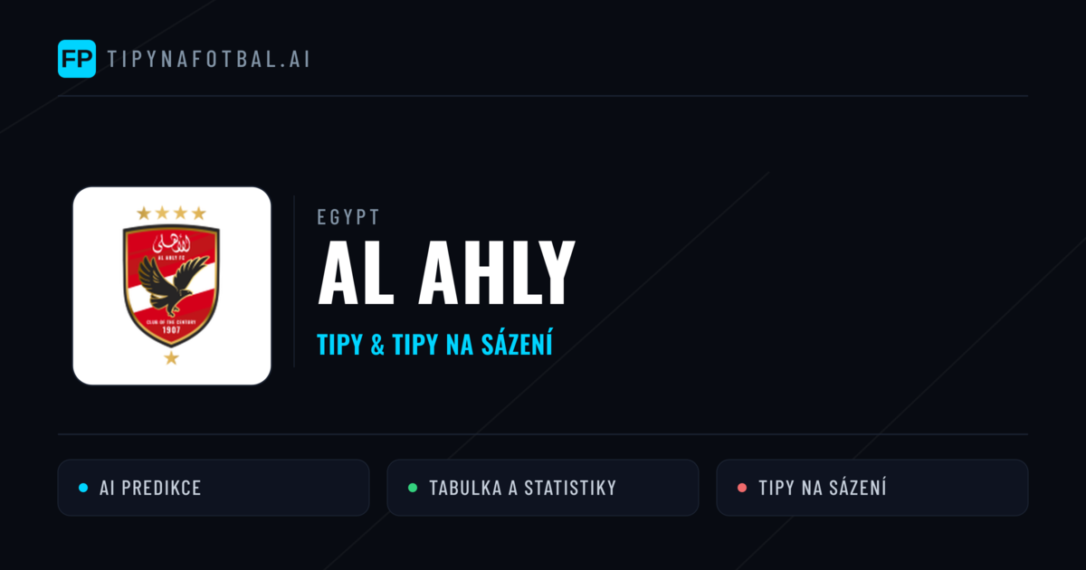 Al Ahly Tipy a statistiky