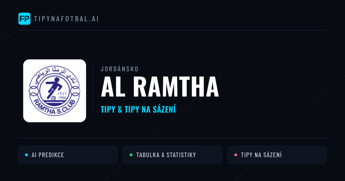 Al Ramtha Tipy a statistiky