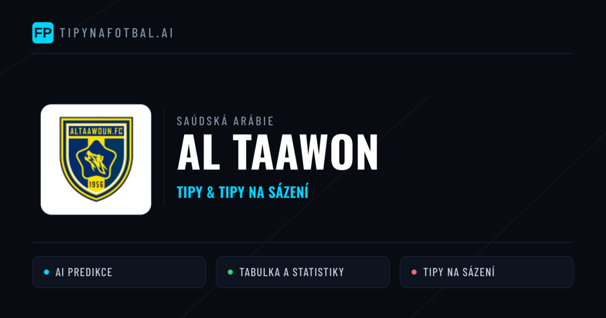 Al Taawon Tipy a statistiky