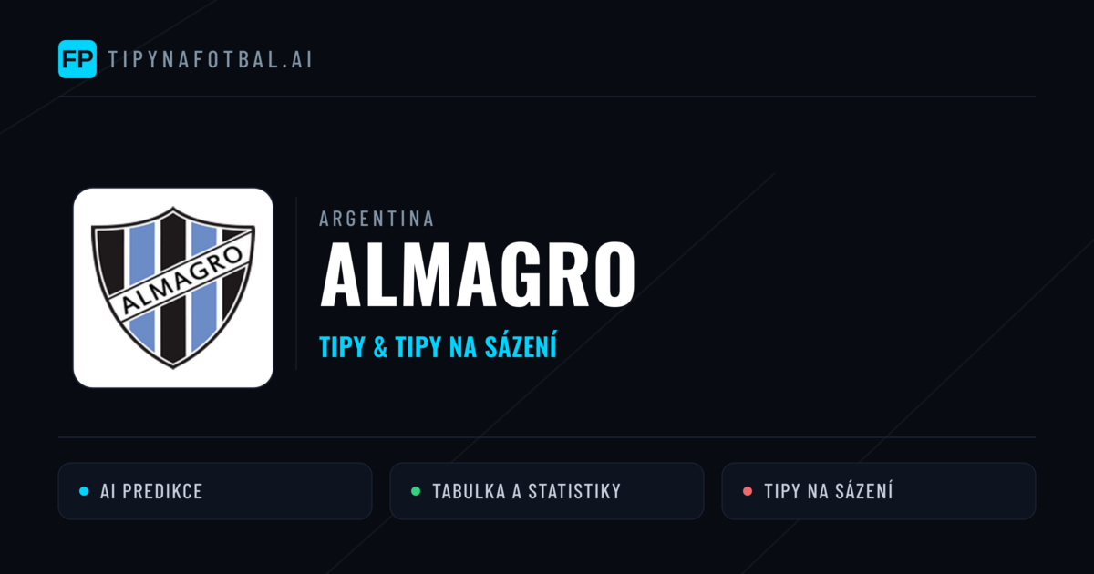 Almagro Tipy a statistiky