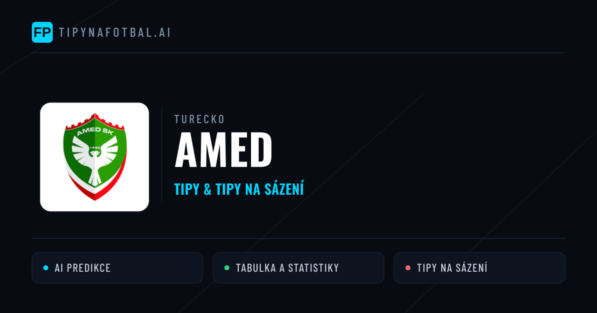 Amed Tipy a statistiky