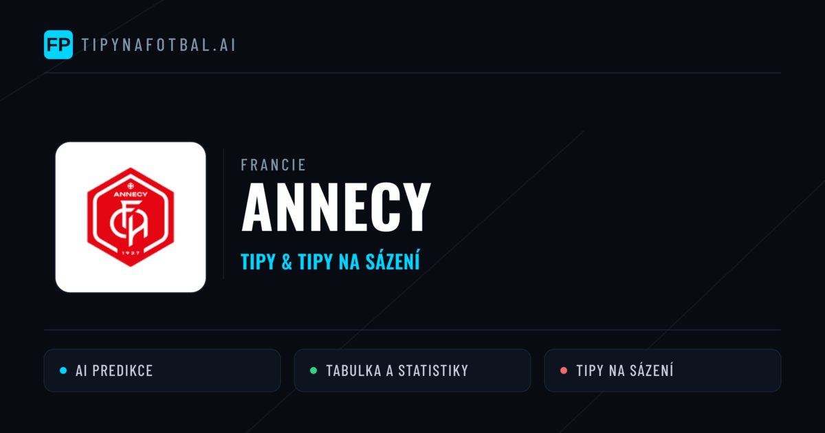 Annecy Tipy a statistiky