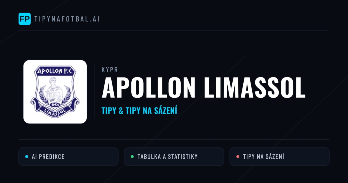 Apollon Limassol Tipy a statistiky