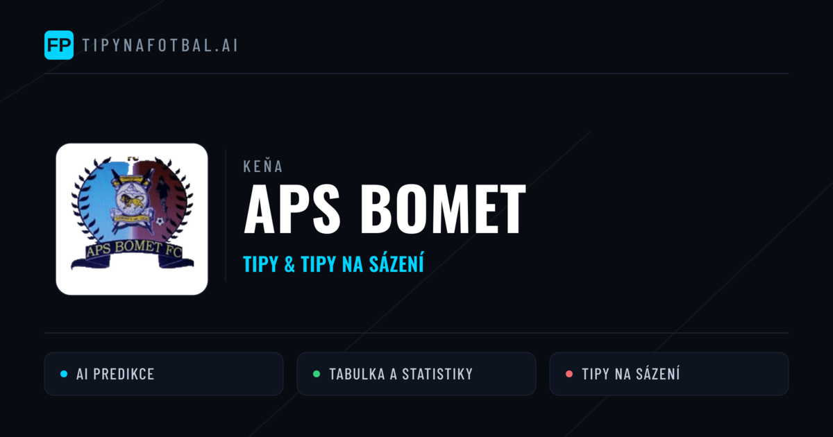 APS Bomet Tipy a statistiky
