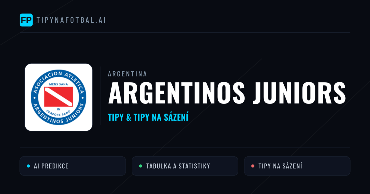 Argentinos Juniors Tipy a statistiky