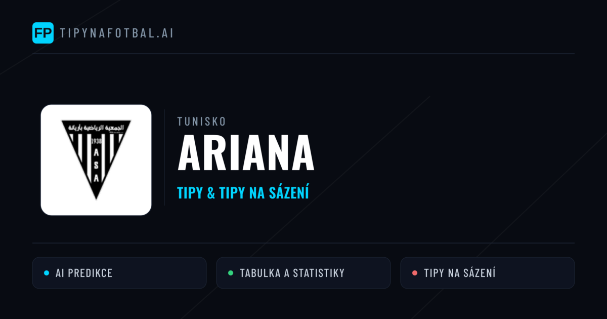 Ariana Tipy a statistiky