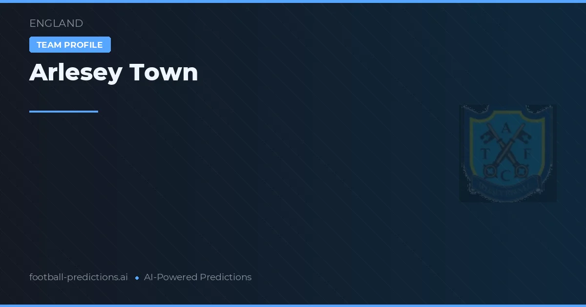 Arlesey Town Tipy a statistiky