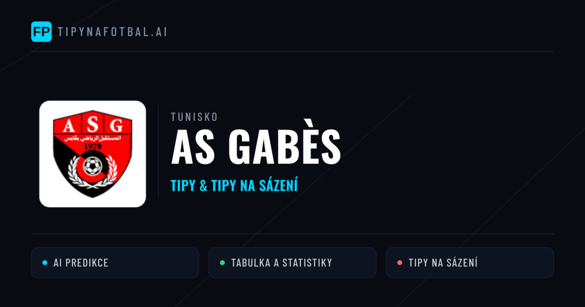 AS Gabès Tipy a statistiky