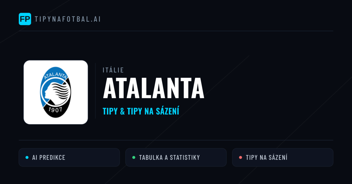 Atalanta Tipy a statistiky