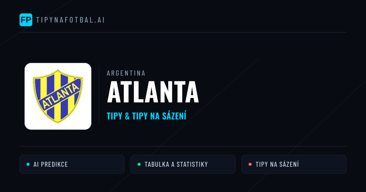 Atlanta Tipy a statistiky
