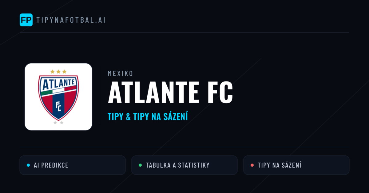 Atlante FC Tipy a statistiky