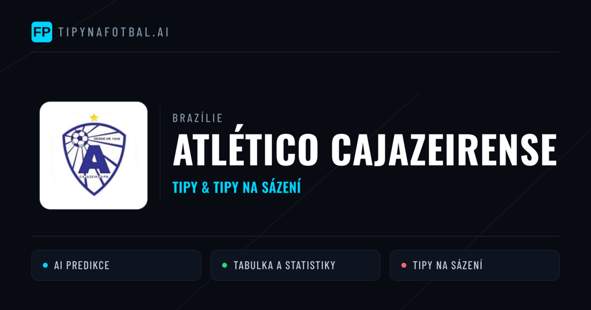 Atlético Cajazeirense Tipy a statistiky