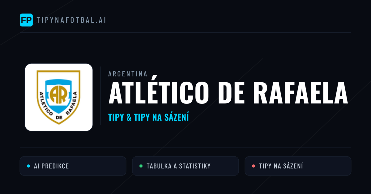 Atlético de Rafaela Tipy a statistiky