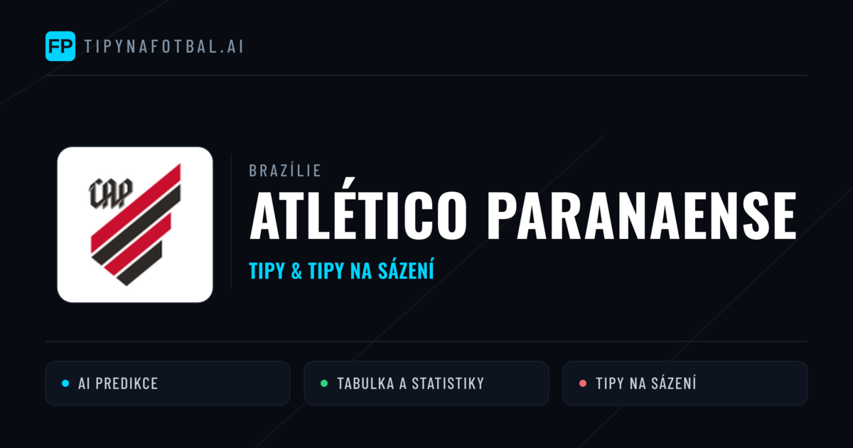 Atlético Paranaense Tipy a statistiky