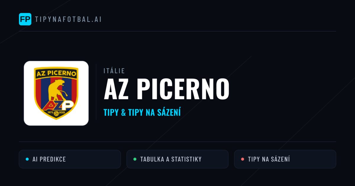 AZ Picerno Tipy a statistiky