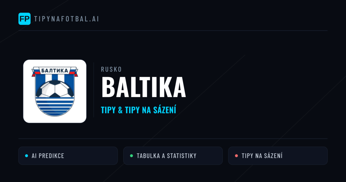 Baltika Tipy a statistiky