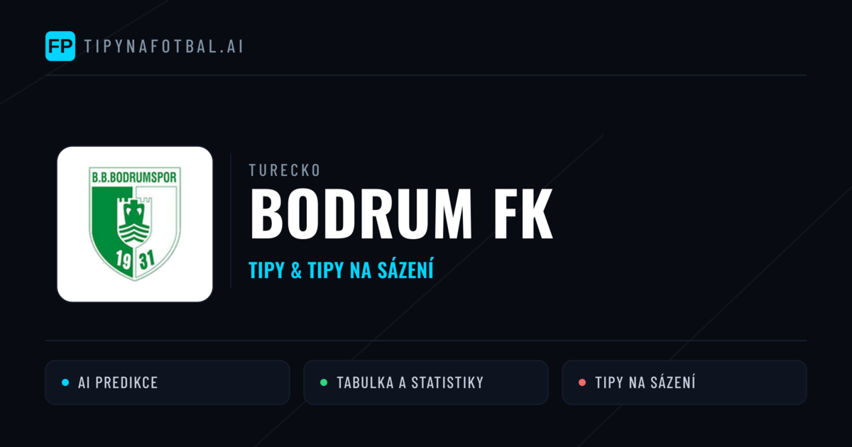 Bodrum FK Tipy a statistiky