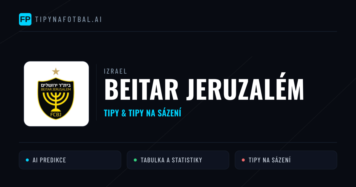 Beitar Jeruzalém Tipy a statistiky